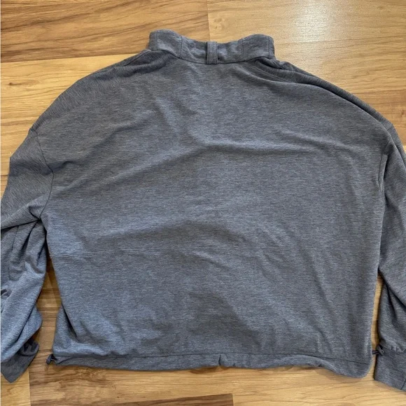 FLX Women's Gray Quarter-Zip Sweatshirt - Picture 8 of 8